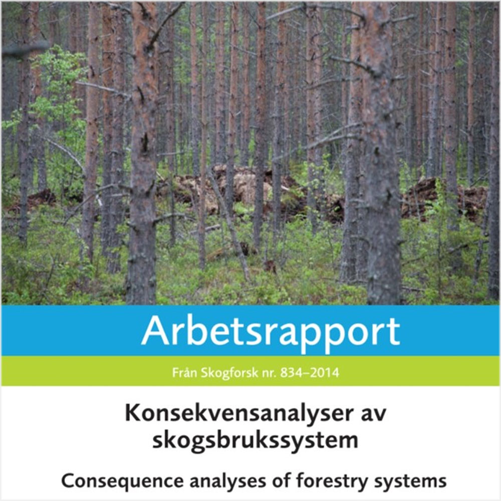 Konsekvensanalyser av skogsbrukssystem